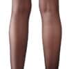 Cottelli LEGWEAR Halterlose Strümpfe mit 14 cm breitem Spitzenabschluss