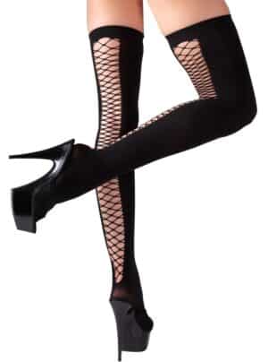 Cottelli LEGWEAR Halterlose Strümpfe in Overknee-Optik