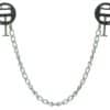 fetish collection Nippelklammern mit Metallkette
