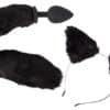 Bad Kitty Analplug mit Katzenschwanz plus Haarreifen mit Katzenohren