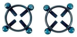 Bad Kitty Nippelklemmen „Nipple Jewellery Blue Moon“