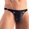 Svenjoyment String im exklusiven Design mit Glitzer-Steinen