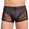 NEK Pants im trendigen Mattlook mit Netz-Einsätzen