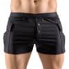 Svenjoyment Shorts im Worker-Style mit Taschen und Druckknopfleiste vorn