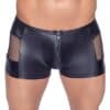 finesse HOMME Pants im Mattlook mit Netz-Einsätzen