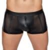 finesse HOMME Pants im Mattlook mit Netzeinsätzen