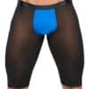 finesse HOMME Radlerpants aus transparentem Powernet