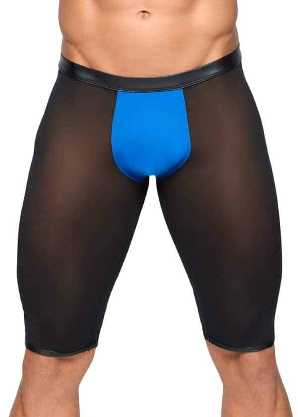 finesse HOMME Radlerpants aus transparentem Powernet