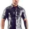 Svenjoyment Shirt aus Lederimitat