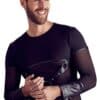 NEK Shirt mit abknöpfbarem Brustharness