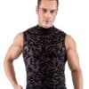 Svenjoyment Top mit trendigem Buchstaben-Print
