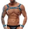 Svenjoyment Bondage Harness plus Jock mit abnehmbaren Handfesseln