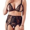 Cottelli CURVES 3-teiliges Strapsset