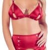Abierta Fina Straps-Set mit aufknöpfbaren Cups
