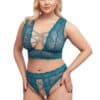 Cottelli CURVES Bralette plus String aus Spitze