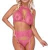 Cottelli LINGERIE 3-teiliges Straps-Set aus weicher Stretch-Spitze