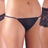 Cottelli LINGERIE 3-teiliges Set mit Panties ouvert