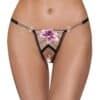 Cottelli LINGERIE Riostring ouvert aus Tüllnetz und Powernet