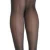 Cottelli LEGWEAR Halterlose Strümpfe mit Naht hinten und 8-cm-Spitzenabschluss