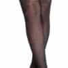 Cottelli LEGWEAR Halterlose Strümpfe im Straps-Look mit 8-cm-Spitzenabschluss