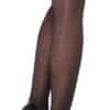 Cottelli LEGWEAR Halterlose Strümpfe mit Pünktchen-Naht und 9-cm-Spitzenabschluss