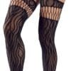 Cottelli LEGWEAR Straps-Strumpfhose in Strapsgurt-Optik