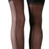 Cottelli LEGWEAR Strümpfe mit Ziernaht und Hochferse