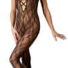 NO:XQSE Catsuit aus Effekt-Spitze