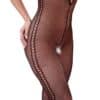 NO:XQSE Catsuit mit seitlichem Lochmuster