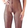 NO:XQSE Catsuit ouvert aus grobem Netz