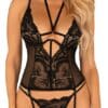Obsessive Strapshemd plus String „Alessya“