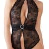 Abierta Fina Body mit Spitze