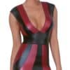 Cottelli PARTY Kleid im 2-farbigen Mattlook