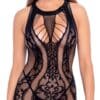 NO:XQSE Kleid plus Spitzen-String