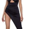 Cottelli PARTY Kleid mit asymmetrischem Saum