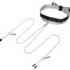 Fifty Shades of Grey Halsband mit Nippelklemmen „Play Nice Satin Collar & Nipple Clamps“